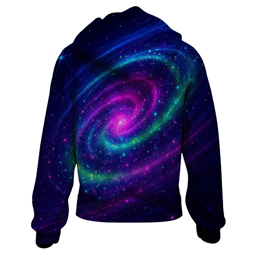 Neon Stardust Mirage pullover hoodies