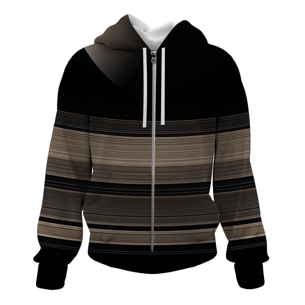 Ring Shadow Terminator Bands embroidered hoodies