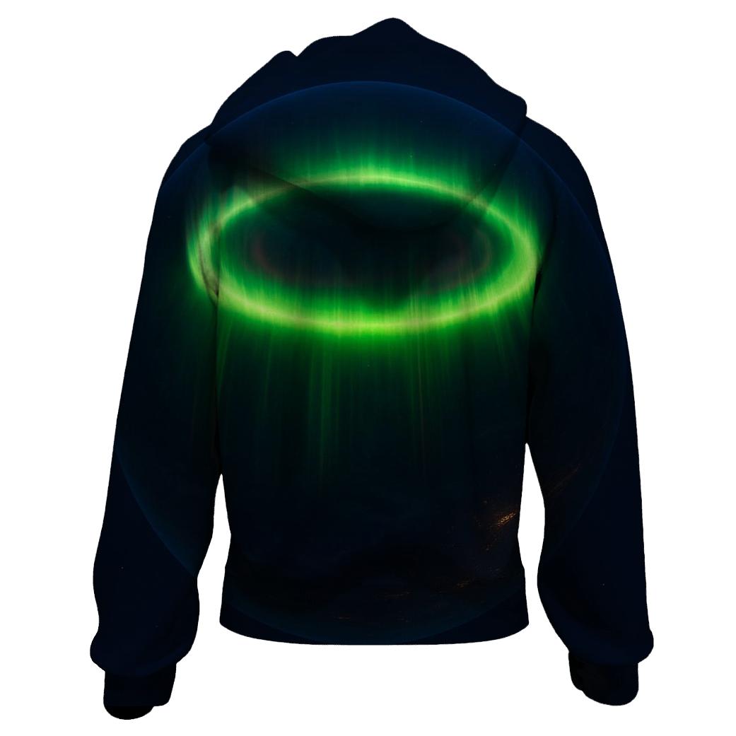 Auroral Oval Nightside Globe hoodies fashion