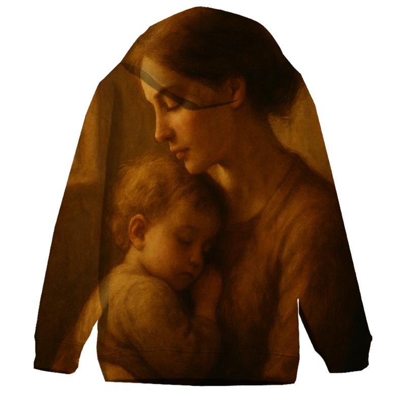 The First Refuge A Mothers Heart Before All Else heavyweight hoodies