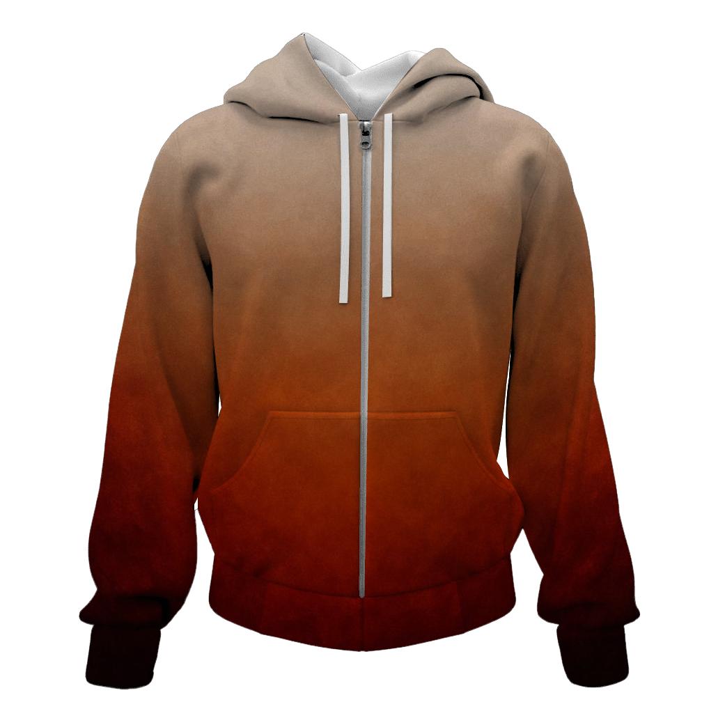 Ember To Ash Gradient custom hoodies