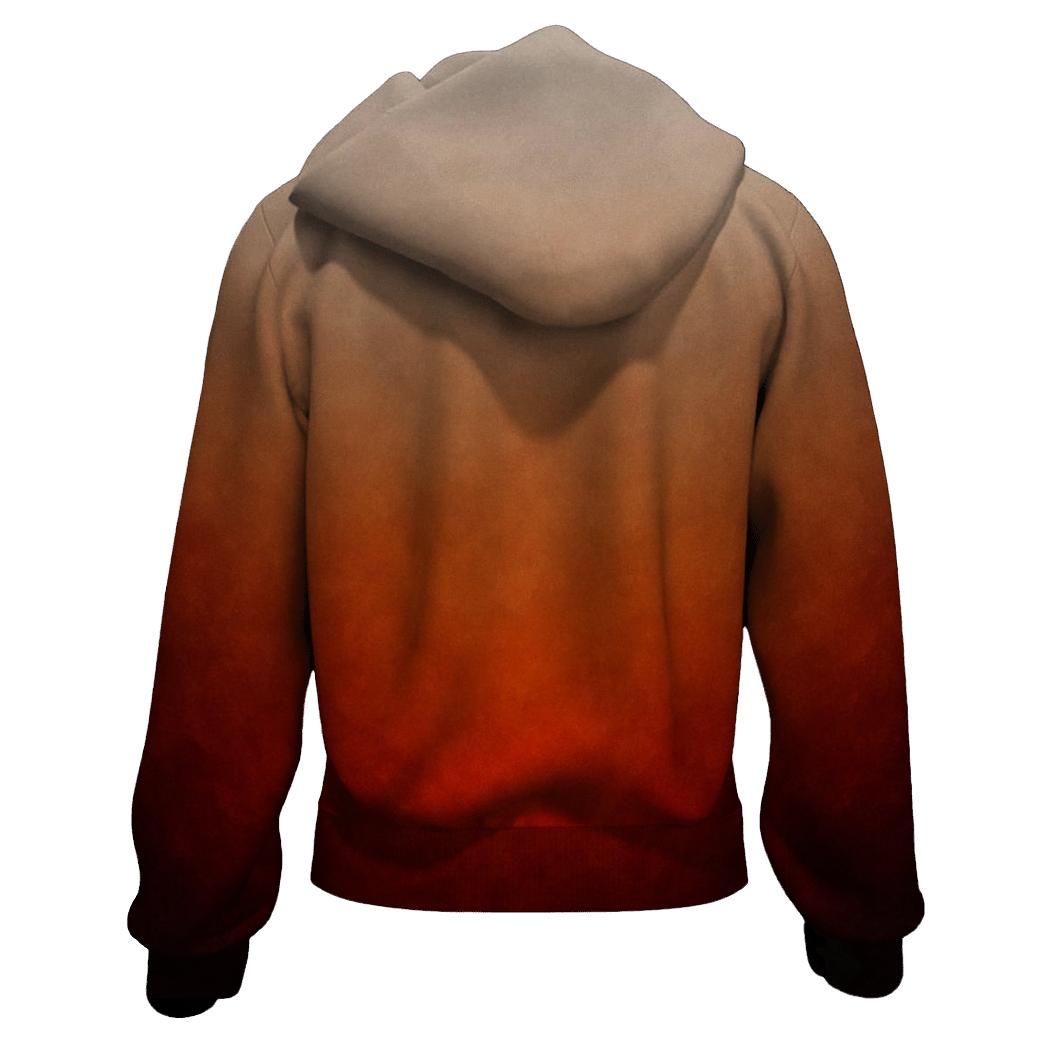 Ember To Ash Gradient custom hoodies