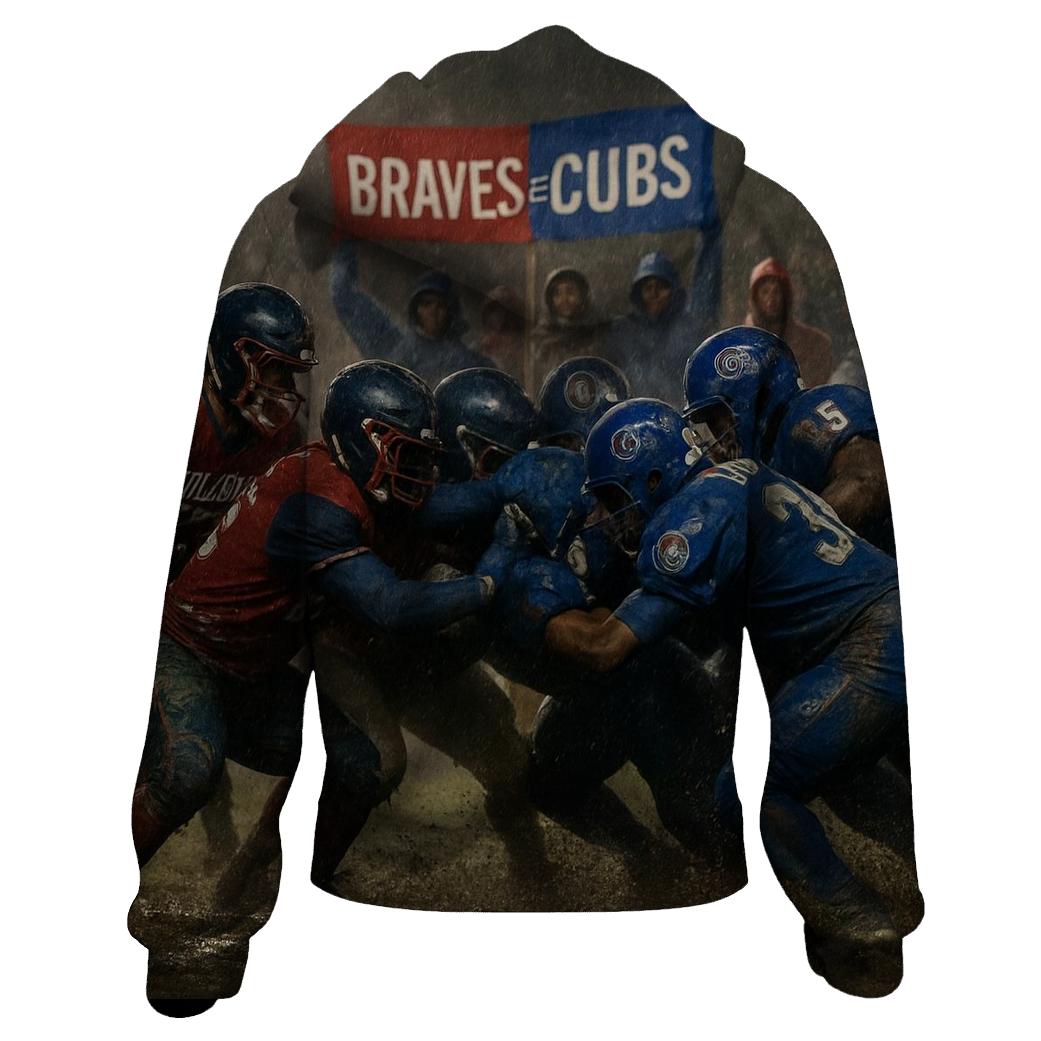 Rain Soaked Rivalry Trench Battle designer hoodies