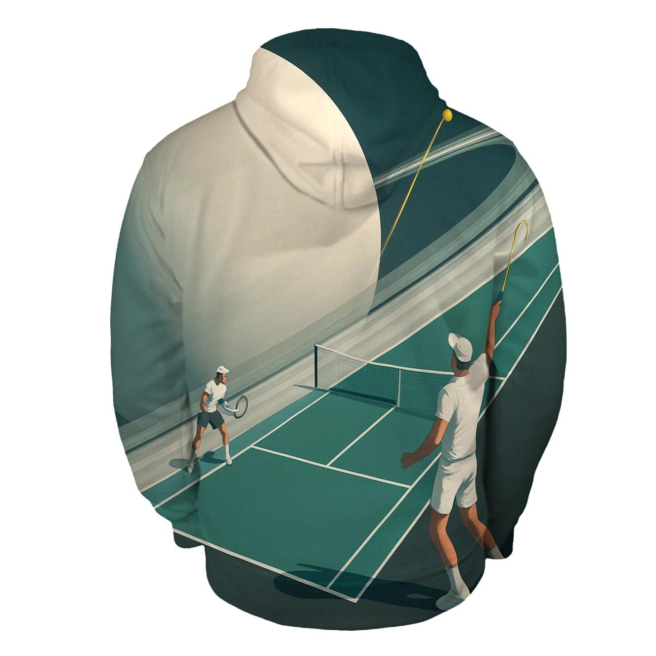Orbit Ring Tennis Rally hoodie trends
