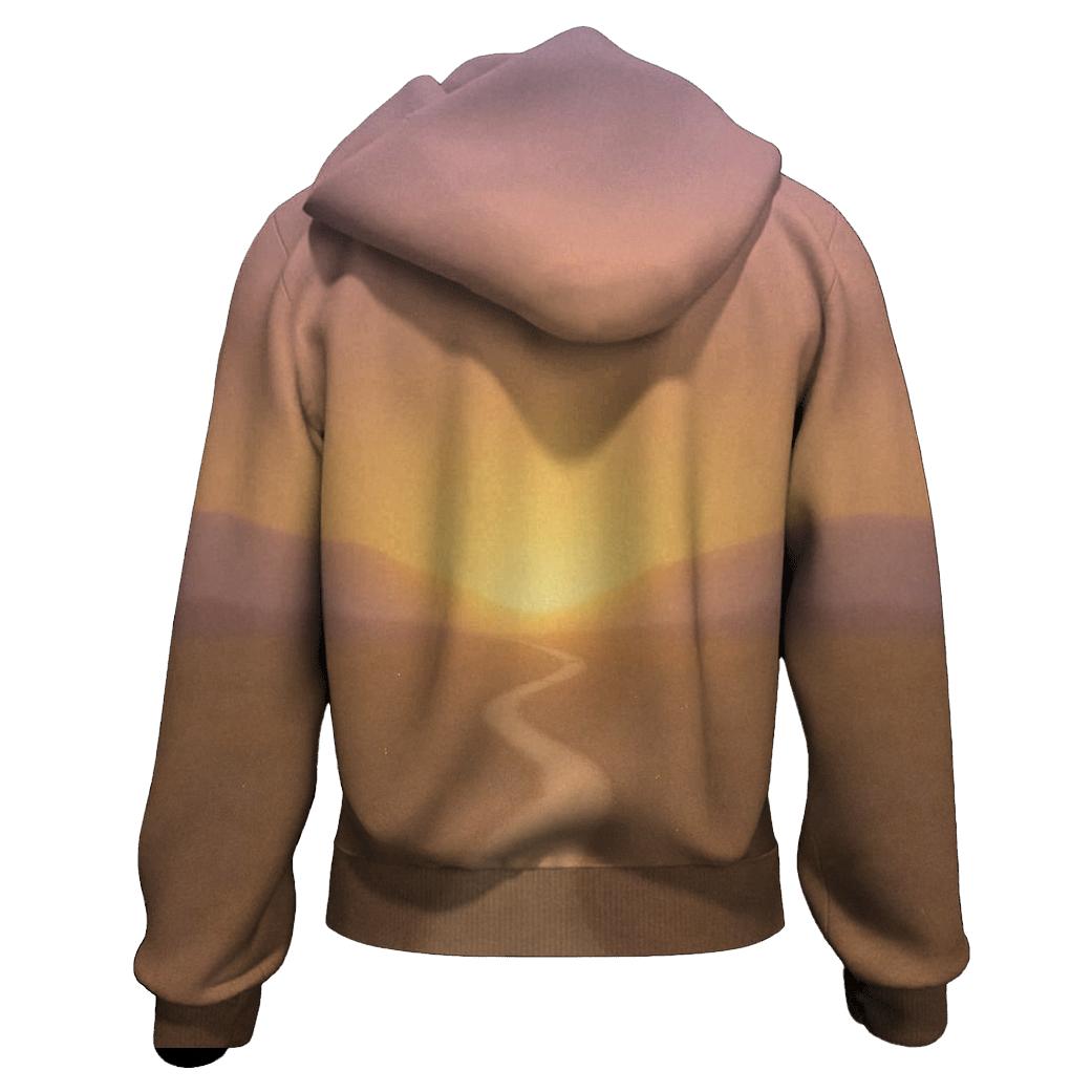 Golden Horizon Walk hoodies fashion