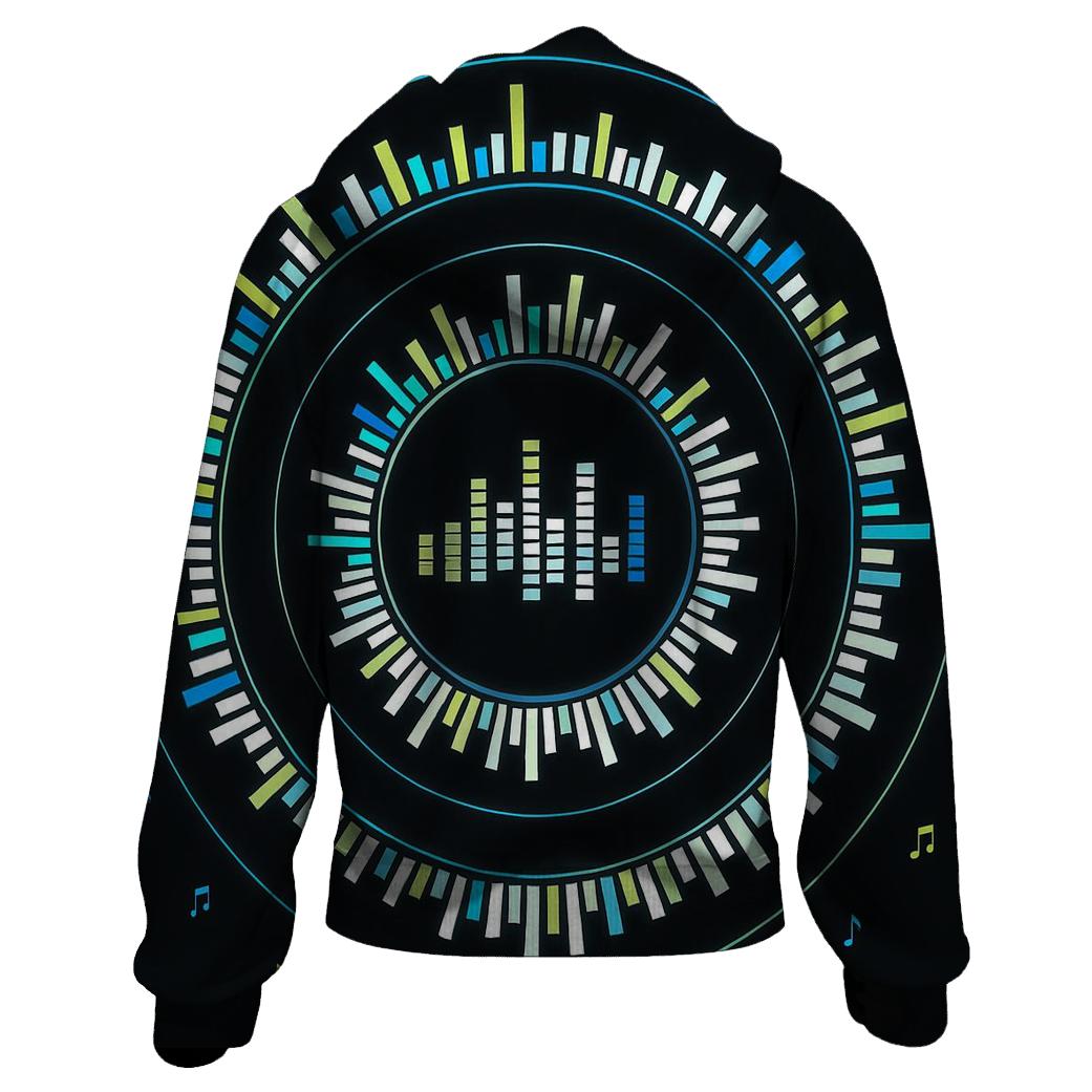 Equalizer Rings Orbit premium hoodies
