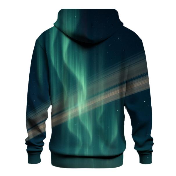 Aurora Ring Plane Veil embroidered hoodies