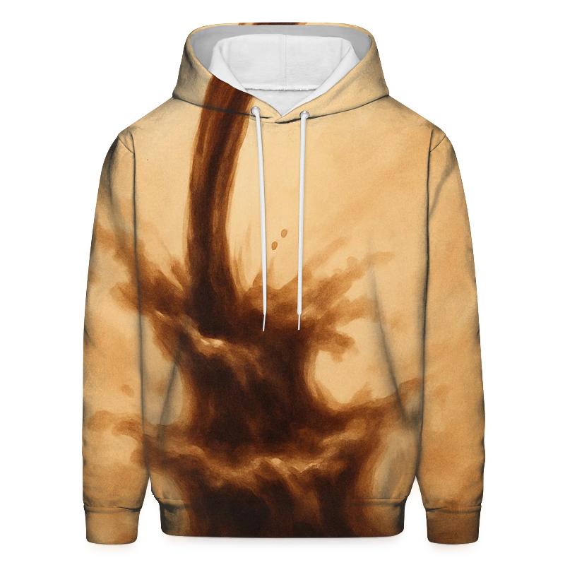 Sepia Pour Cascade heavyweight hoodies