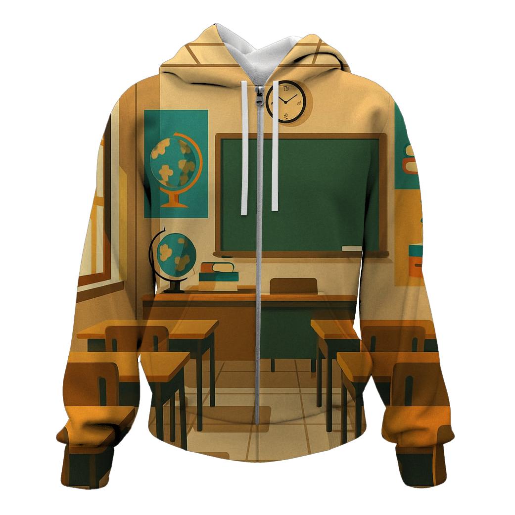 Retro Classroom Chalkboard Daydream hoodie designs