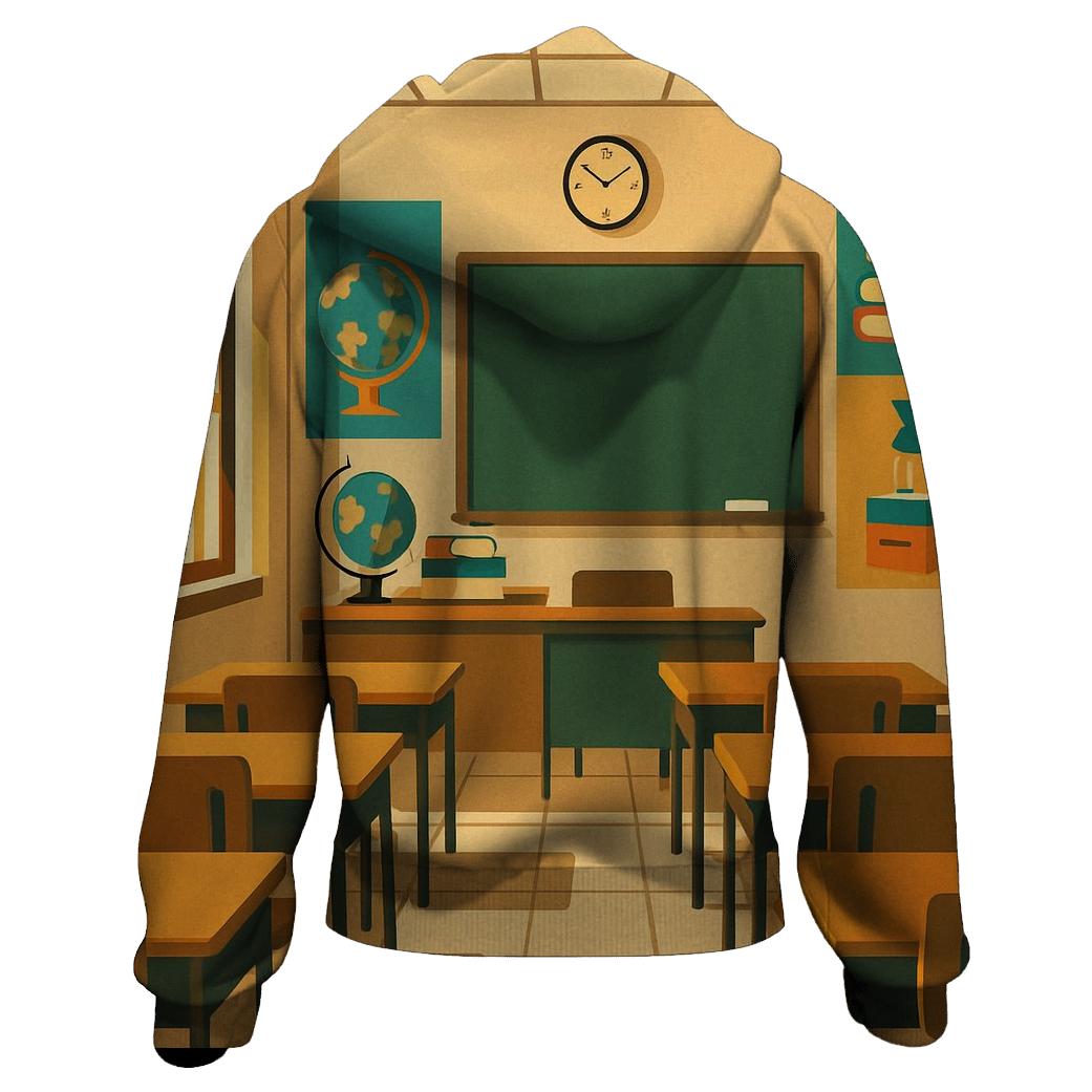 Retro Classroom Chalkboard Daydream hoodie designs