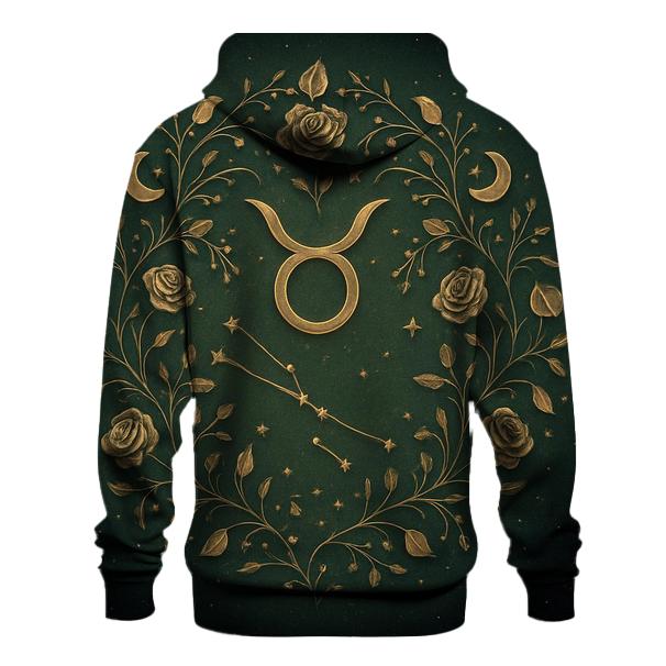 Taurus Celestial Garden Sigil designer hoodies