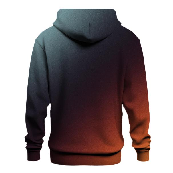 Glacial Ember Fade pullover hoodies