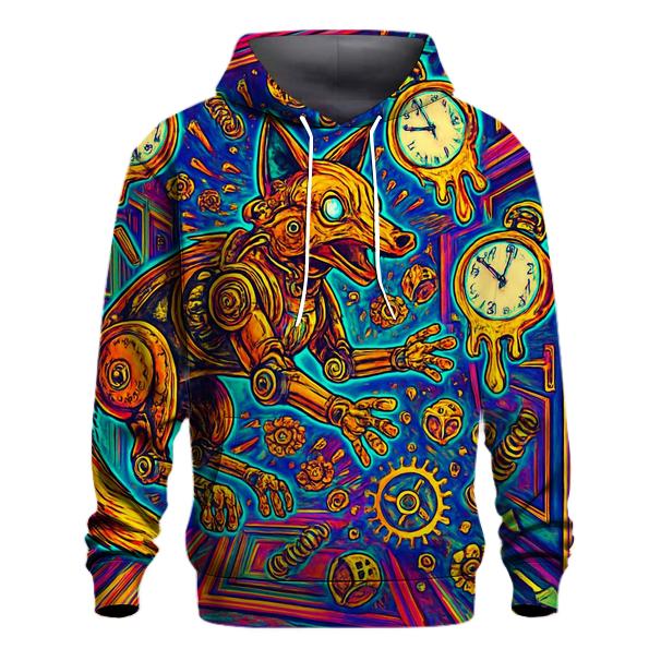 Chaotic Clockwork Menagerie heavyweight hoodies