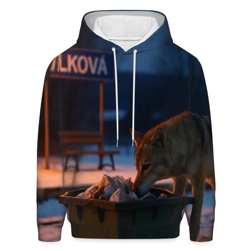 Railway Station Garbage Scavenger hoodies fashion