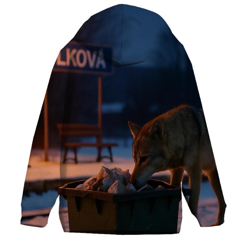 Railway Station Garbage Scavenger hoodies fashion