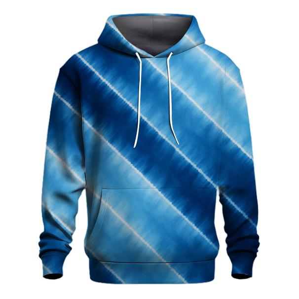 Indigo Arashi Rainfall Stripes heavyweight hoodies
