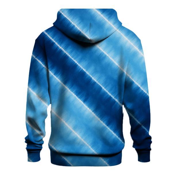 Indigo Arashi Rainfall Stripes heavyweight hoodies