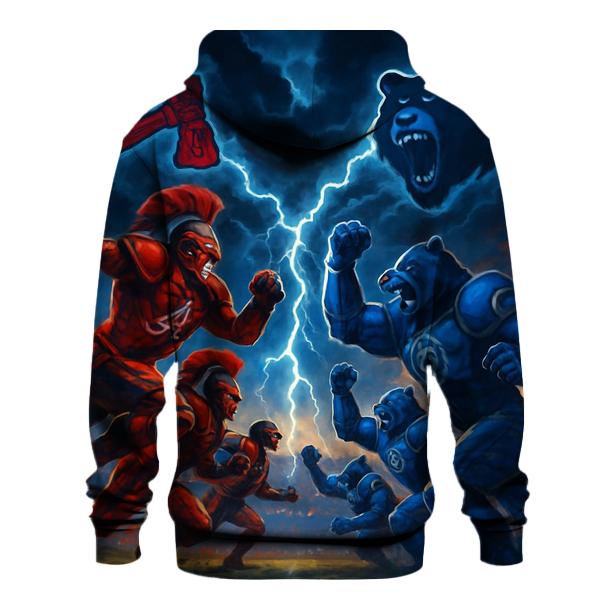 Storm Over The Rivalry Field lightweight hoodies