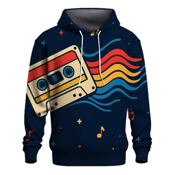 Cassette Comet Trail lightweight hoodies