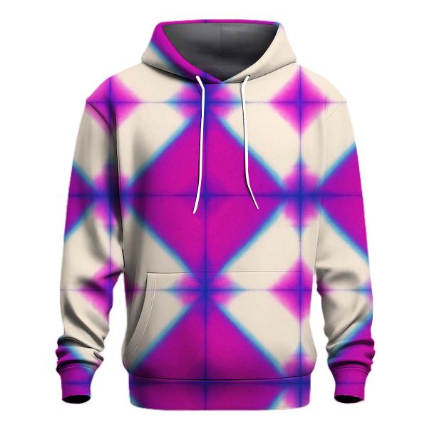 Neon Itajime Grid Glow hoodie trends