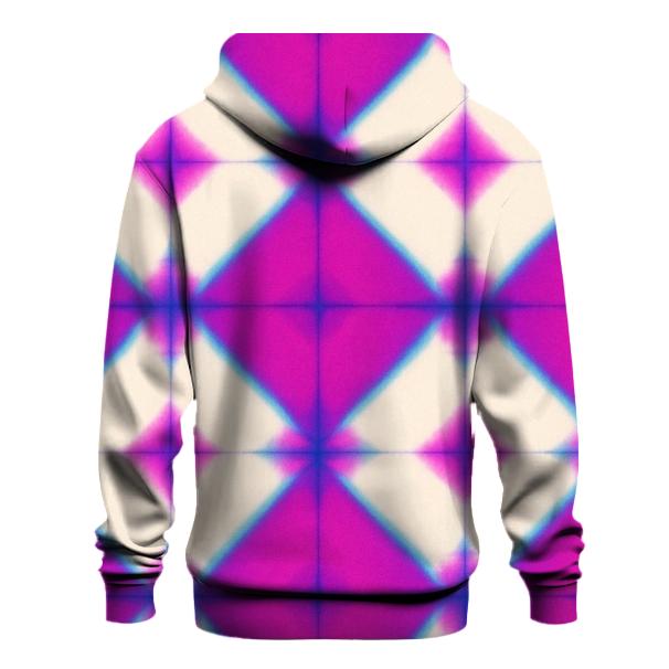 Neon Itajime Grid Glow hoodie trends