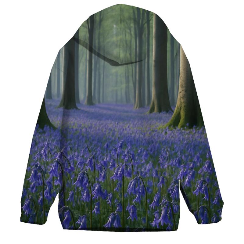 Bluebells In An Ancient Beechwood heavyweight hoodies