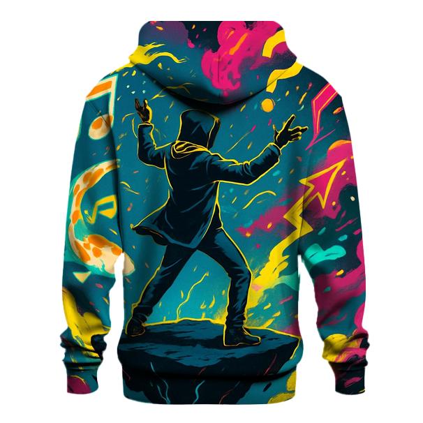 Neon Chaos Conductor custom hoodies