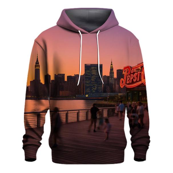 Sunset From Gantry Plaza State Park hoodie trends