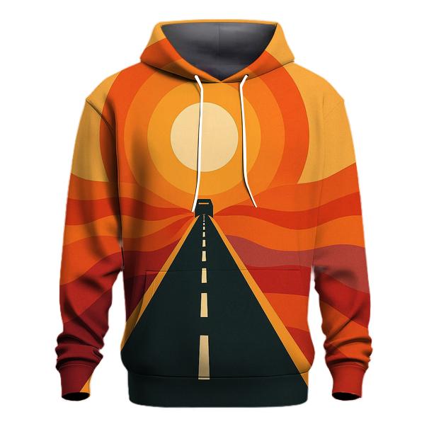 Psychedelic Desert Highway Mirage hoodie styles