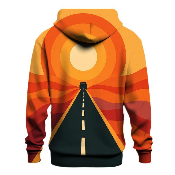 Psychedelic Desert Highway Mirage hoodie styles