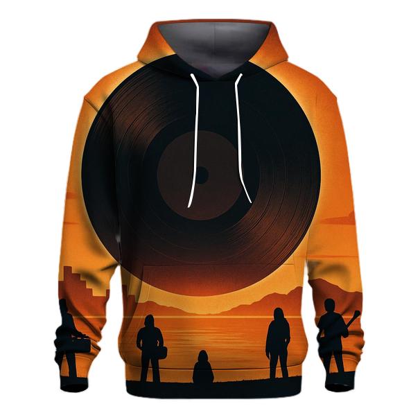 Turntable Eclipse Horizon graphic hoodies