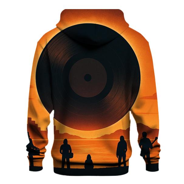 Turntable Eclipse Horizon graphic hoodies