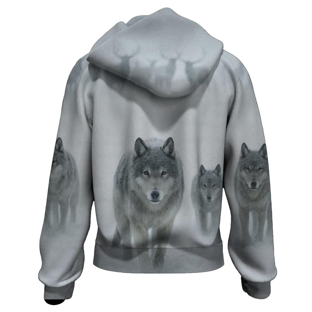 Snowstorm Elk Hunt Coordination lightweight hoodies