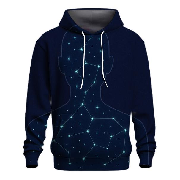 Inner Constellation printed hoodies