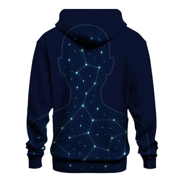 Inner Constellation printed hoodies
