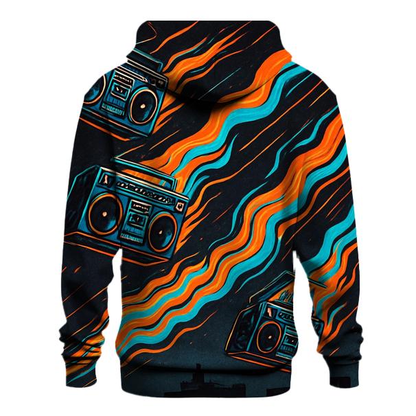Boombox Meteor Showers premium hoodies