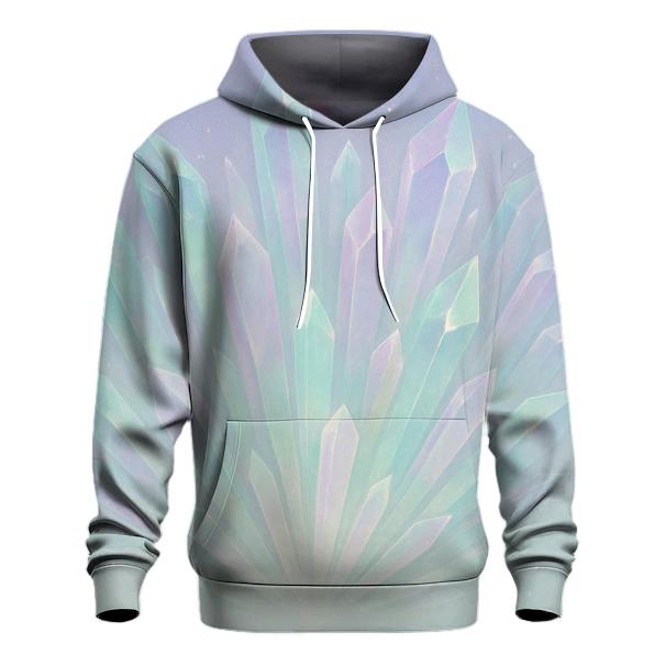 Aurora Crystal Fan zip-up hoodies