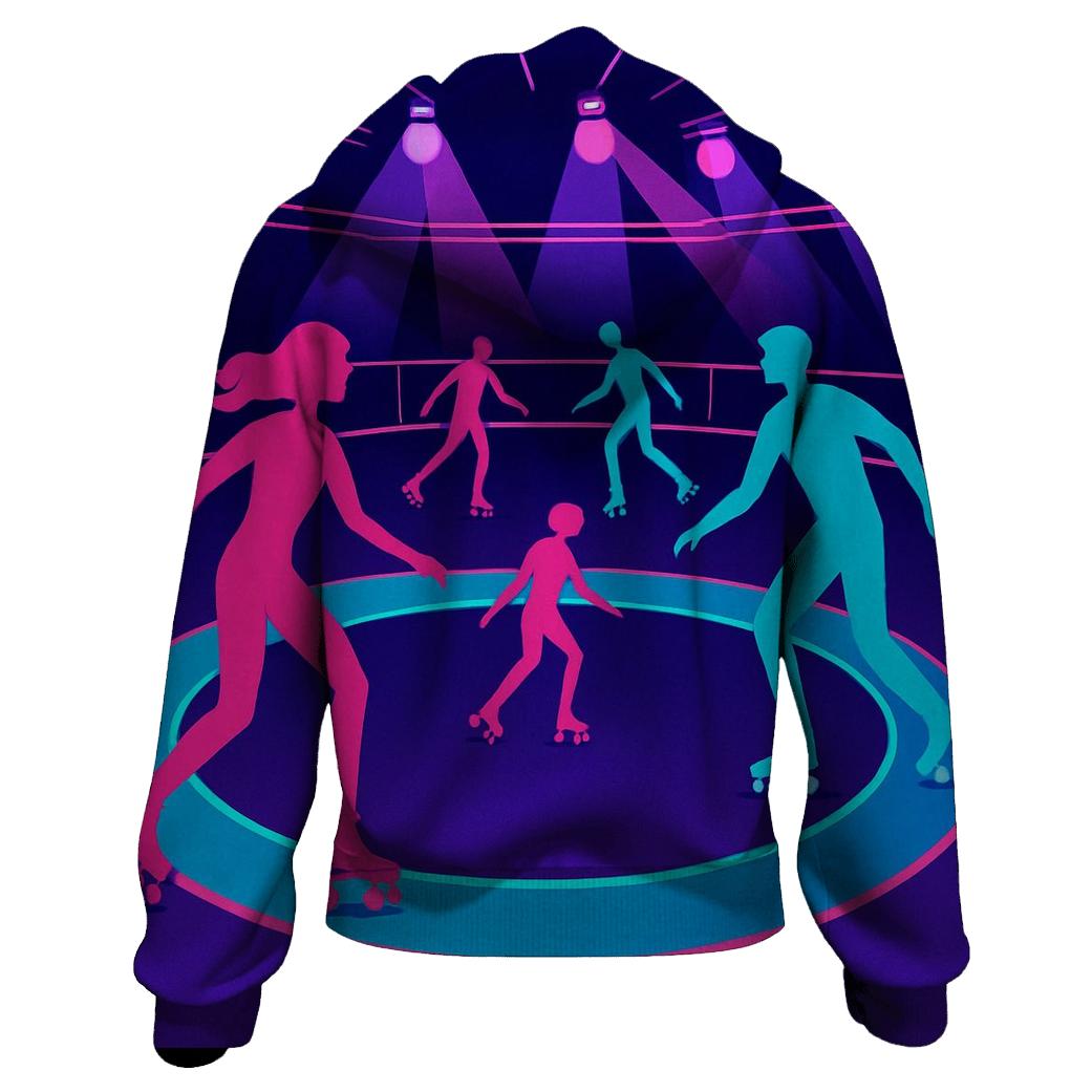 Neon Roller Rink Echo hoodie trends