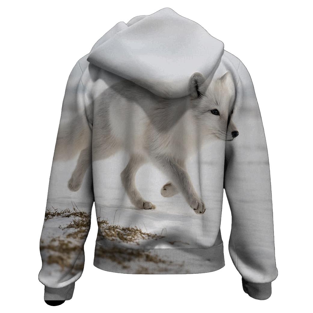 Tundra Patrol Arctic Fox hoodie designs