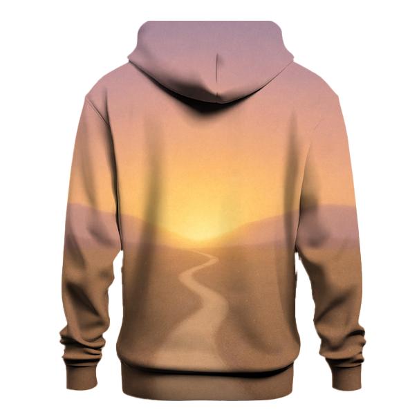 Golden Horizon Walk hoodies fashion