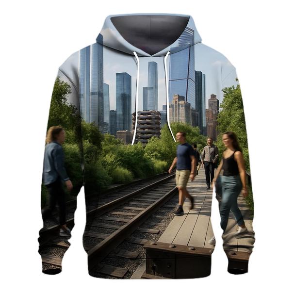Afternoon From The High Line Toward Hudson Yards designer hoodies