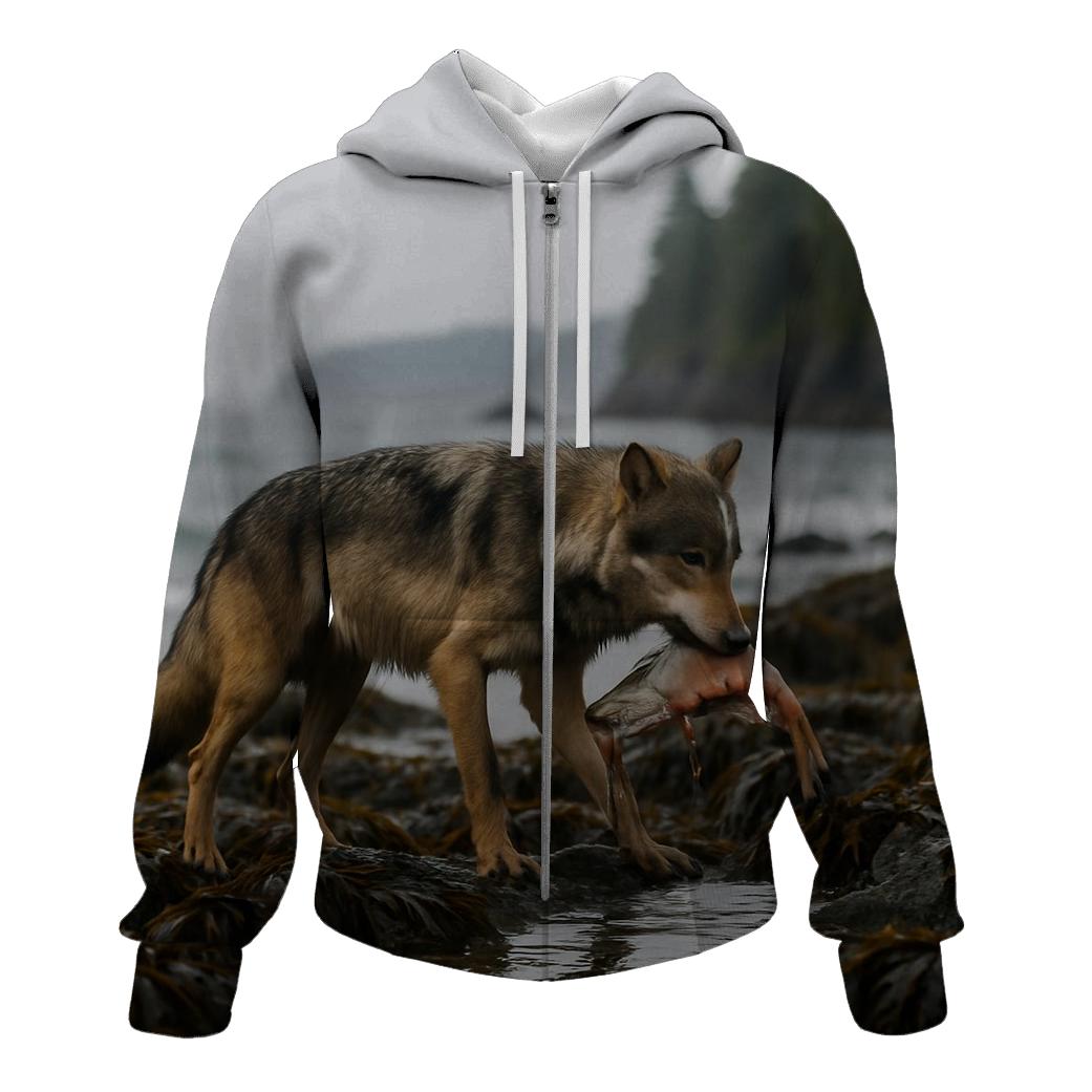 Coastal Kelp Forest Scavenger graphic hoodies