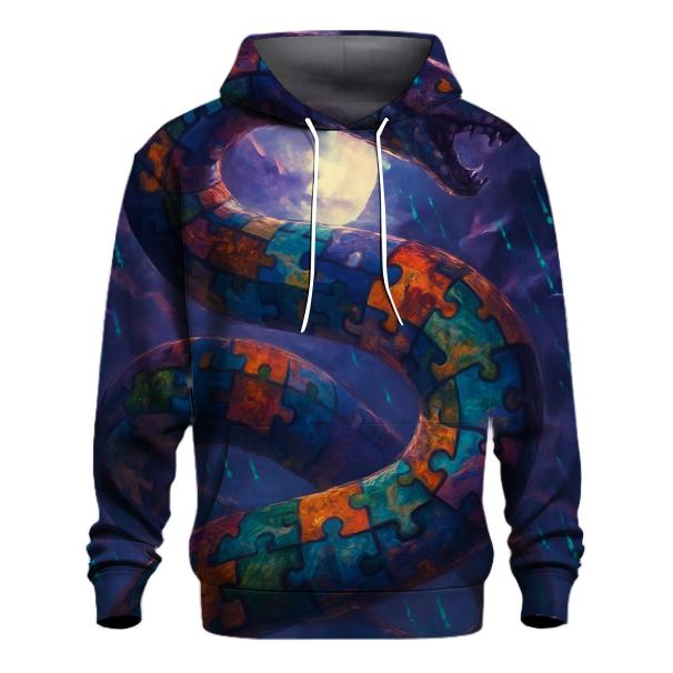 Puzzle Storm Serpent hoodie designs