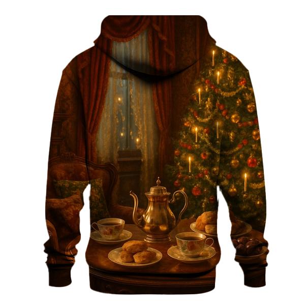 Victorian Parlor Christmas Tea designer hoodies