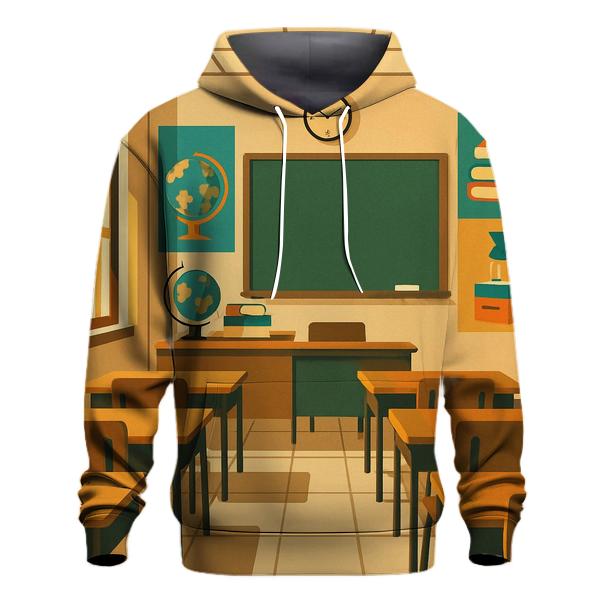 Retro Classroom Chalkboard Daydream hoodie styles