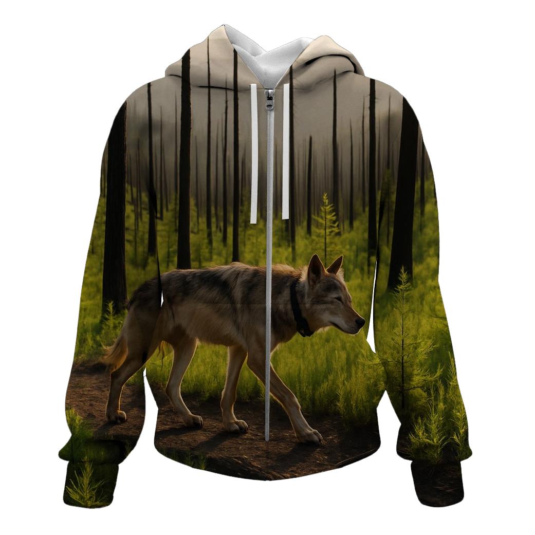Forest Fire Regrowth Territory Patrol premium hoodies