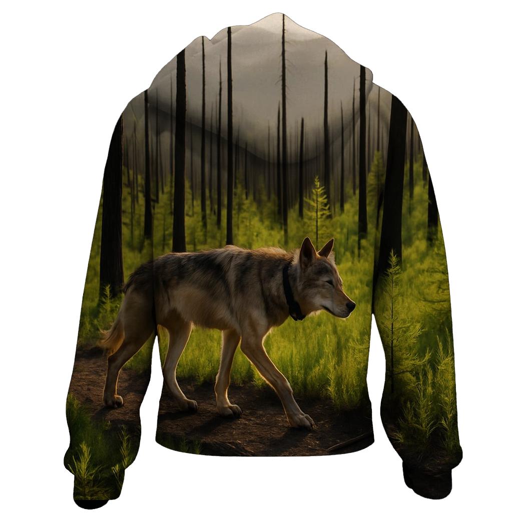 Forest Fire Regrowth Territory Patrol premium hoodies