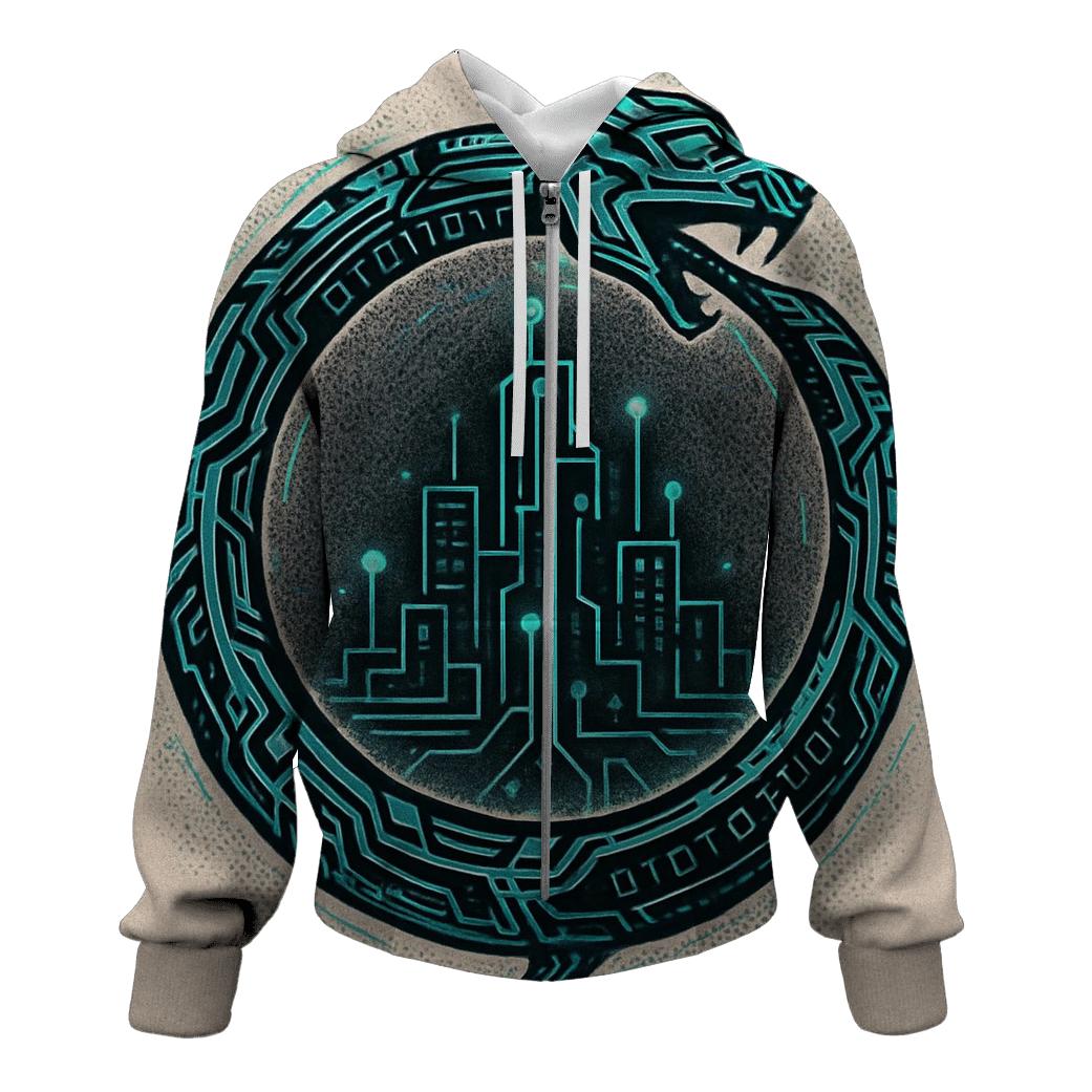 Circuit Code Ouroboros hoodie trends