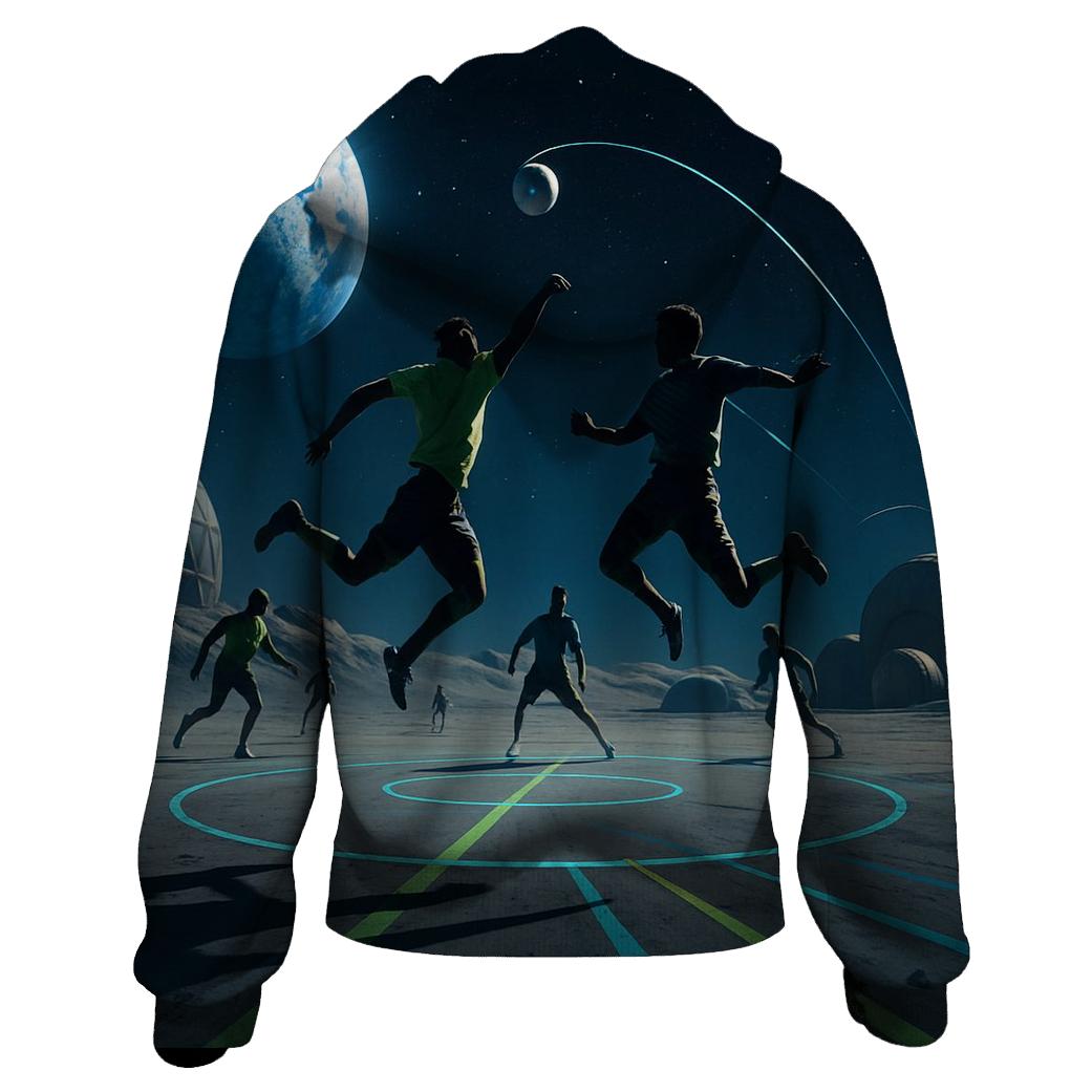 Lunar Street Soccer Arena printed hoodies