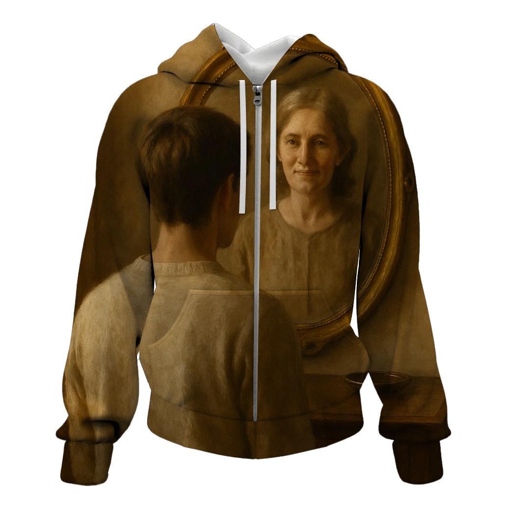 Her Eyes The First Mirror Where I Saw My Worth premium hoodies